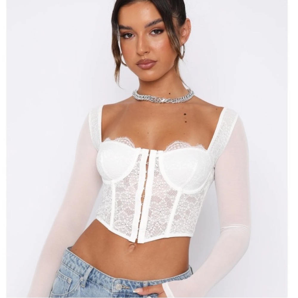 White Fox ‘She’s Magic Long Sleeve' Bustier